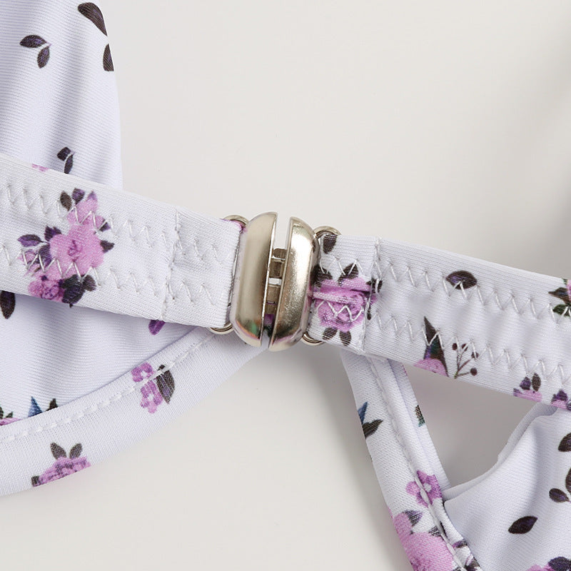 Women's cup bikini set with floral design Mune Fashion
