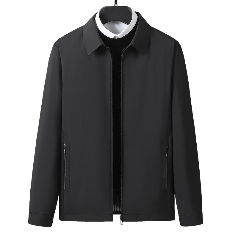 Men's Fashionable Transitional Jacket with Comfortable Side Pockets Mune Fashion