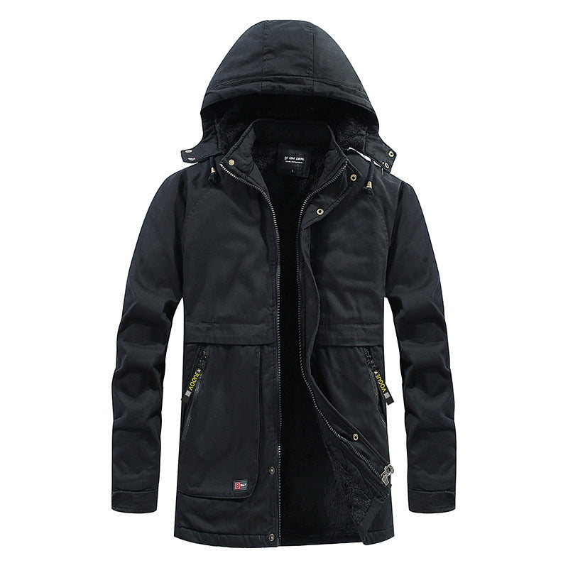 Men's Urban Field Parka with all-over teddy fleece lining and multiple pockets Mune Fashion