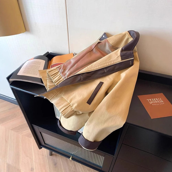 Women Casual Transitional Jacket Mune Fashion