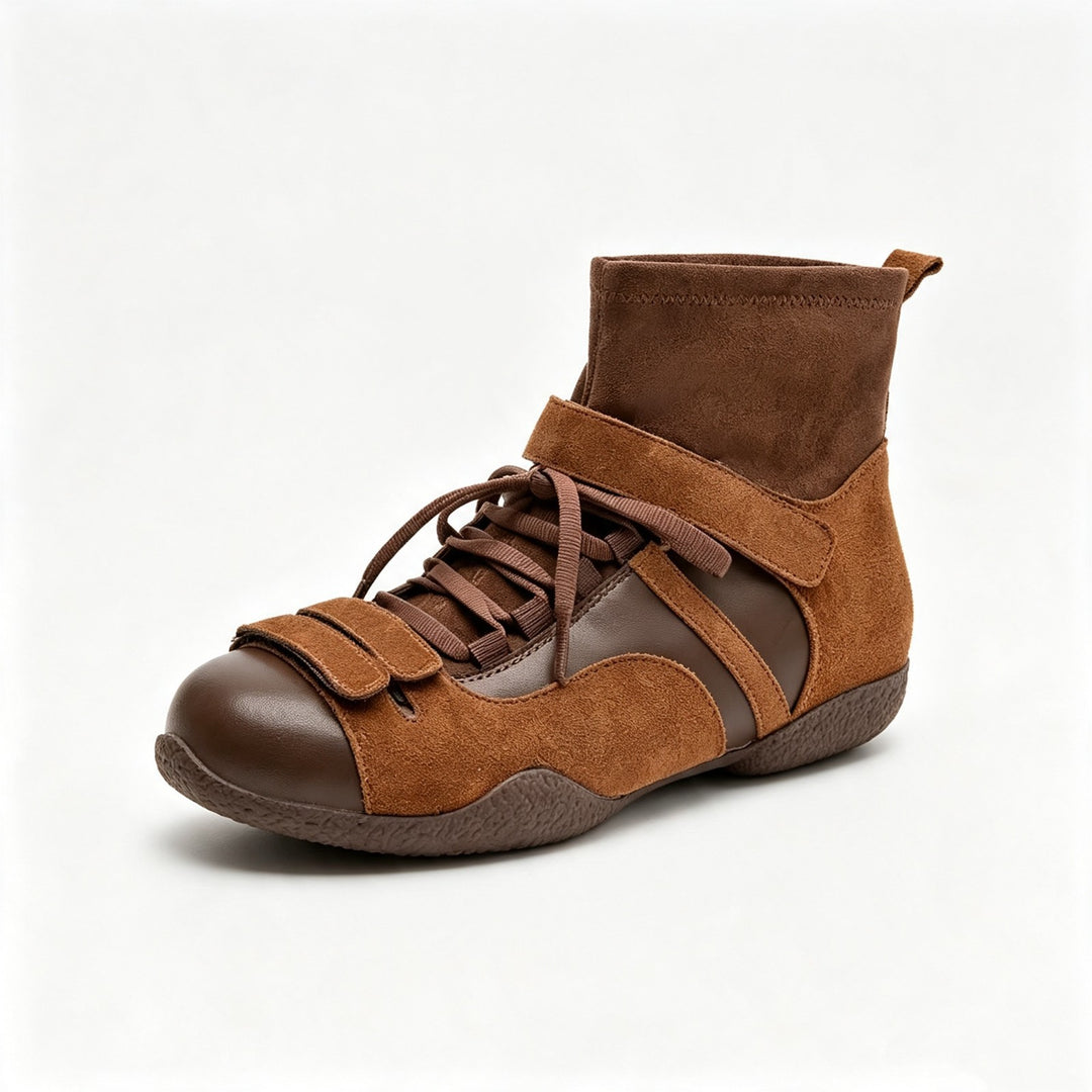 Ladies Athletic High-Top Sneakers Mune Fashion