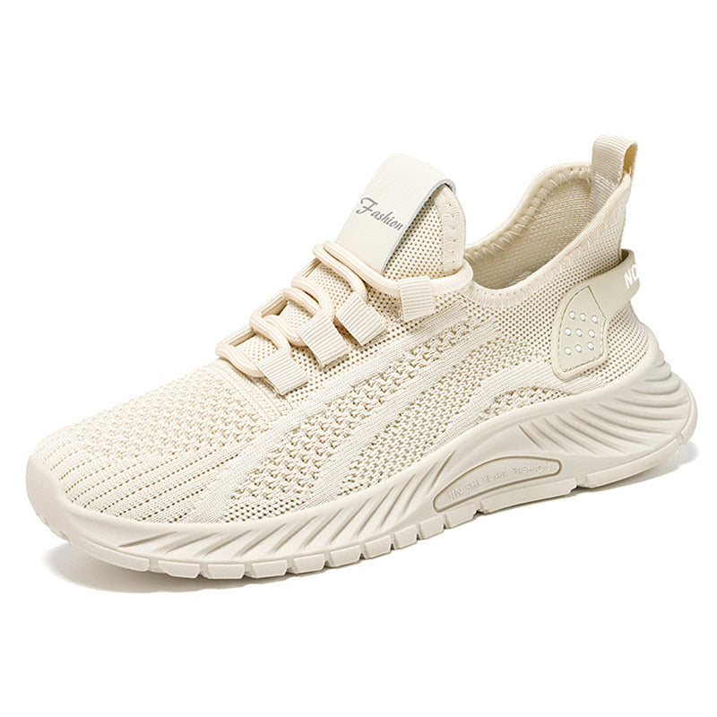 Women's breathable knit sneakers with padded memory foam insole Mune Fashion