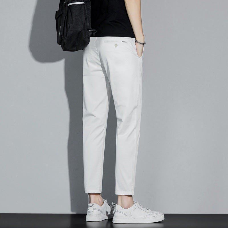 Men's elegantly cut casual pants with practical pockets Mune Fashion