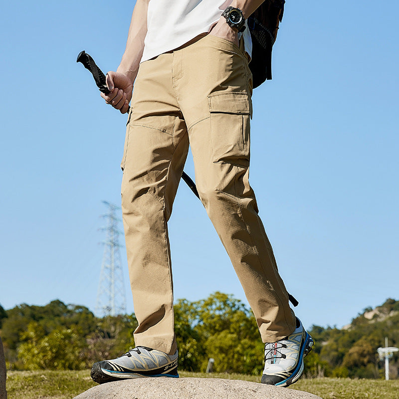 Men's Breathable Trekking Cargo Pants with Stretch and Multitude of Pockets Mune Fashion