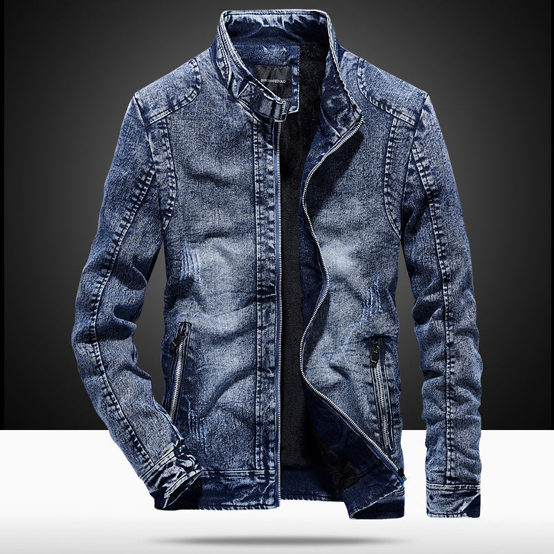 Men's Fashion Denim Jacket Mune Fashion