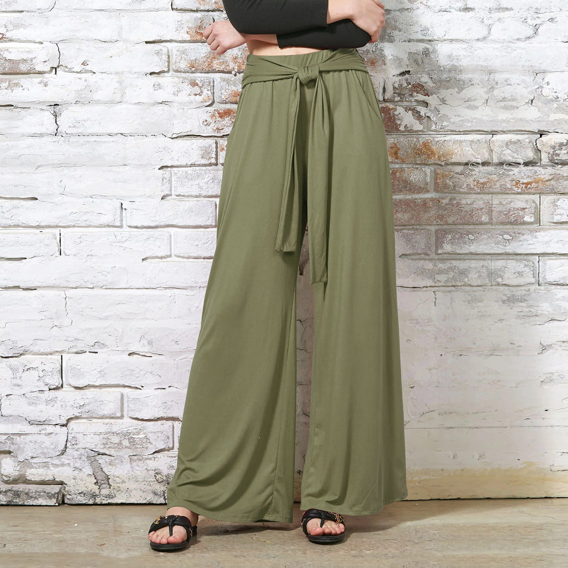 Women elegant and comfortably tailored wide pants Mune Fashion