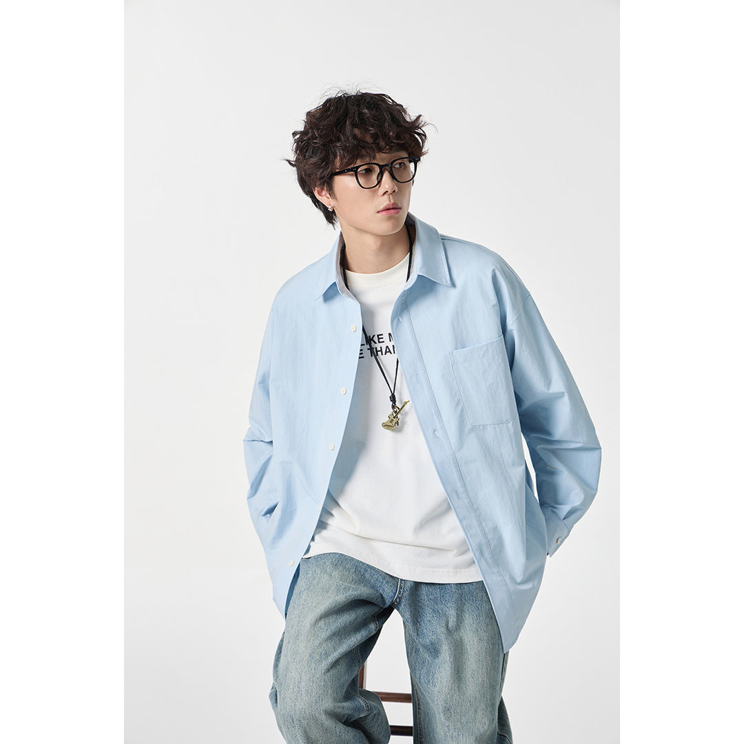 Unisex Checkered Overshirt in Patchwork Look with Chest Pocket Mune Fashion