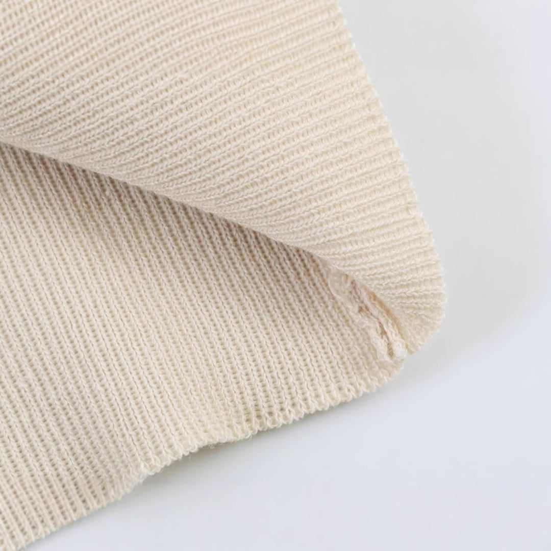 Women's Elegant Pleated Blouse with Stand Collar, Button Detail and Balloon Sleeves Mune Fashion