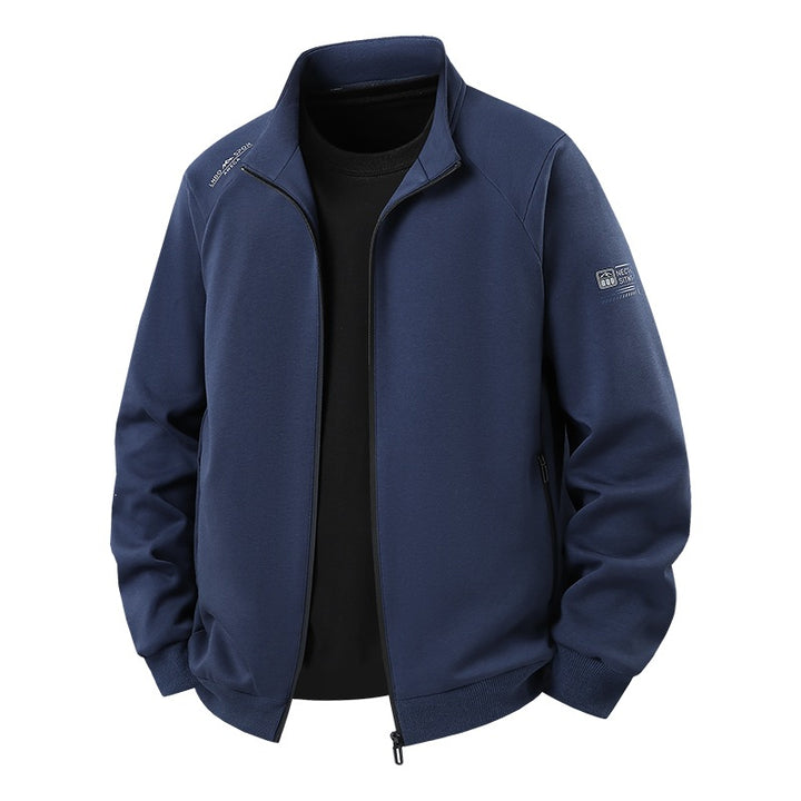 Men's Lightweight Casual Training Suit Set with Zip Jacket, Elastic Waistband & Zip Pockets Mune Fashion