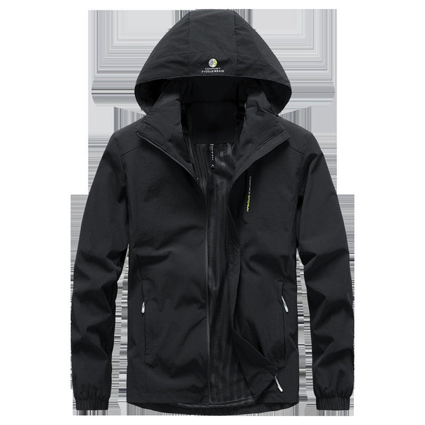 Men's lightweight softshell jacket with windproof membrane and zip pockets Mune Fashion