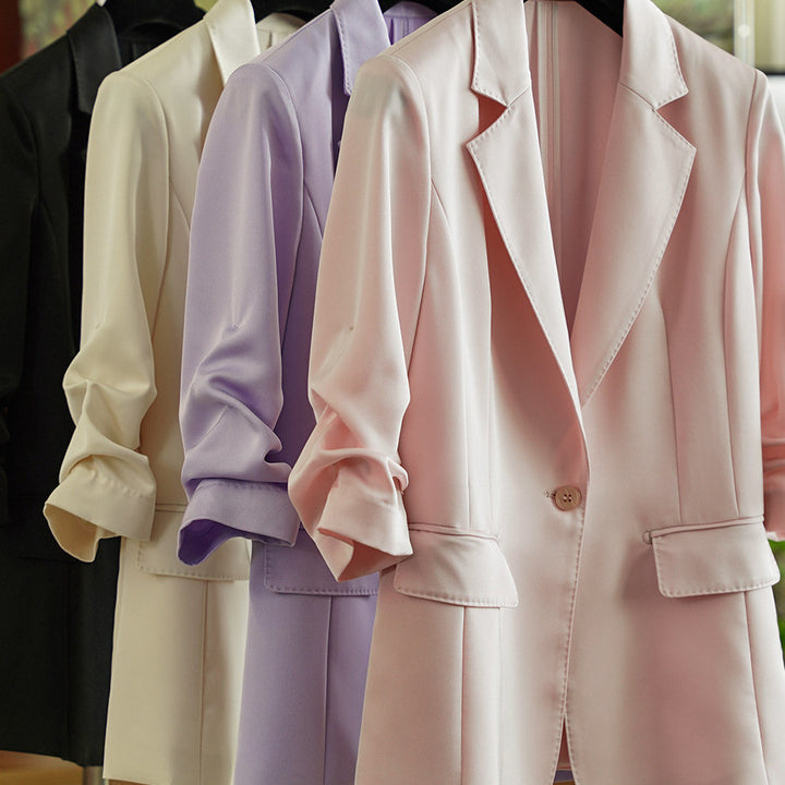 Women Elegant Blazer with Casual Cut Mune Fashion