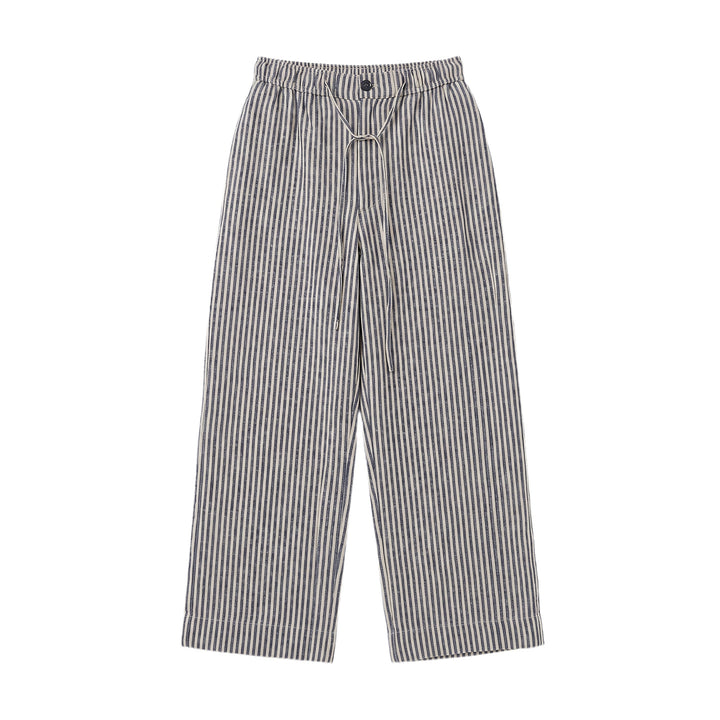 Damen Modische Leinenhose mit elastischem Bund Mune Fashion
