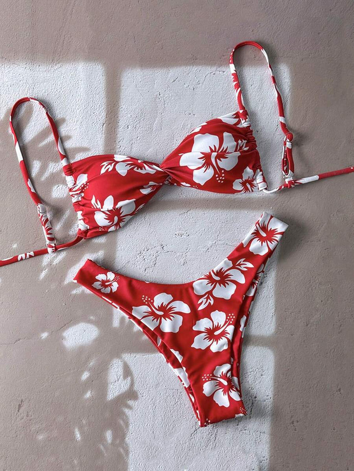 Women's Floral Bikini Set Mune Fashion