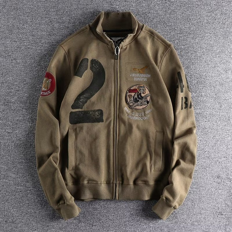 Men's Leisure Jacket with Vintage Design Mune Fashion