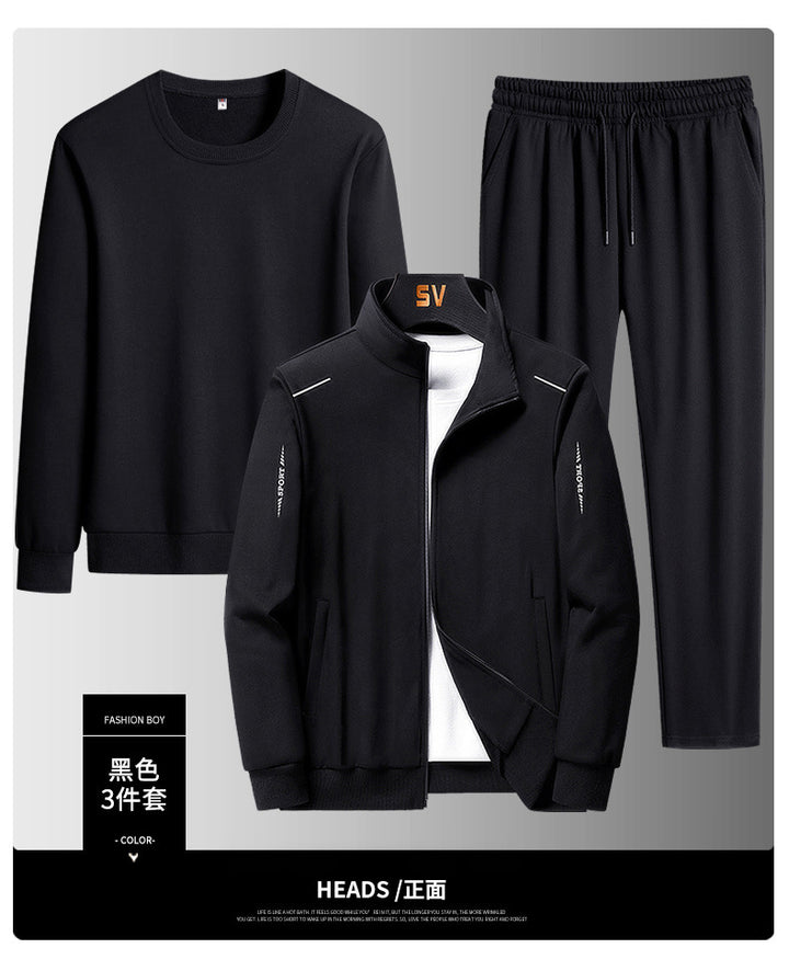 Men's Sporty Tracksuit Set
