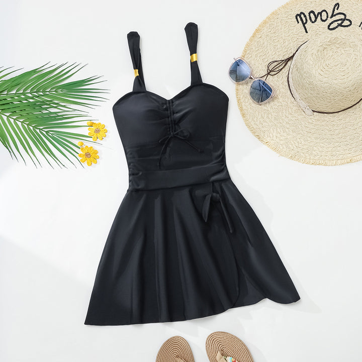 Women's swimwear with adjustable straps and gathering Mune Fashion