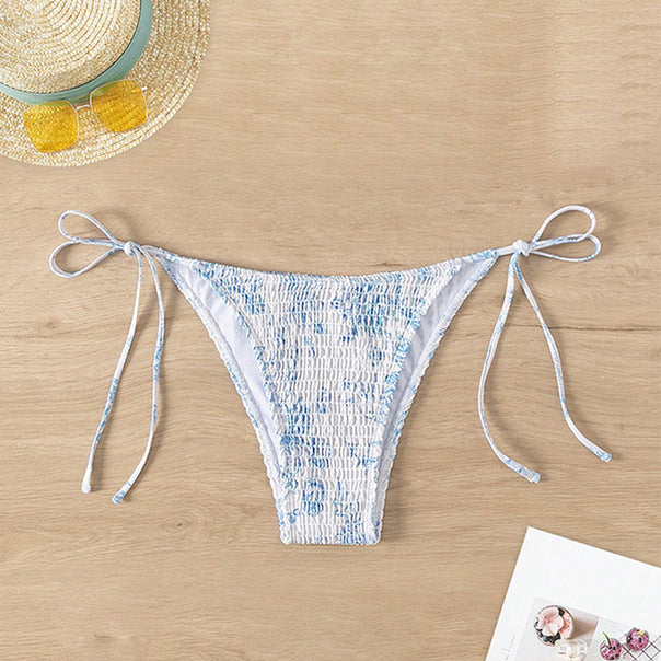 Women's bikini bottoms with flexible lace-up design Mune Fashion