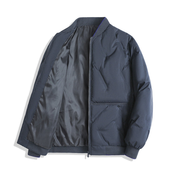 Men Comfortable Quilted Winter Jacket Mune Fashion