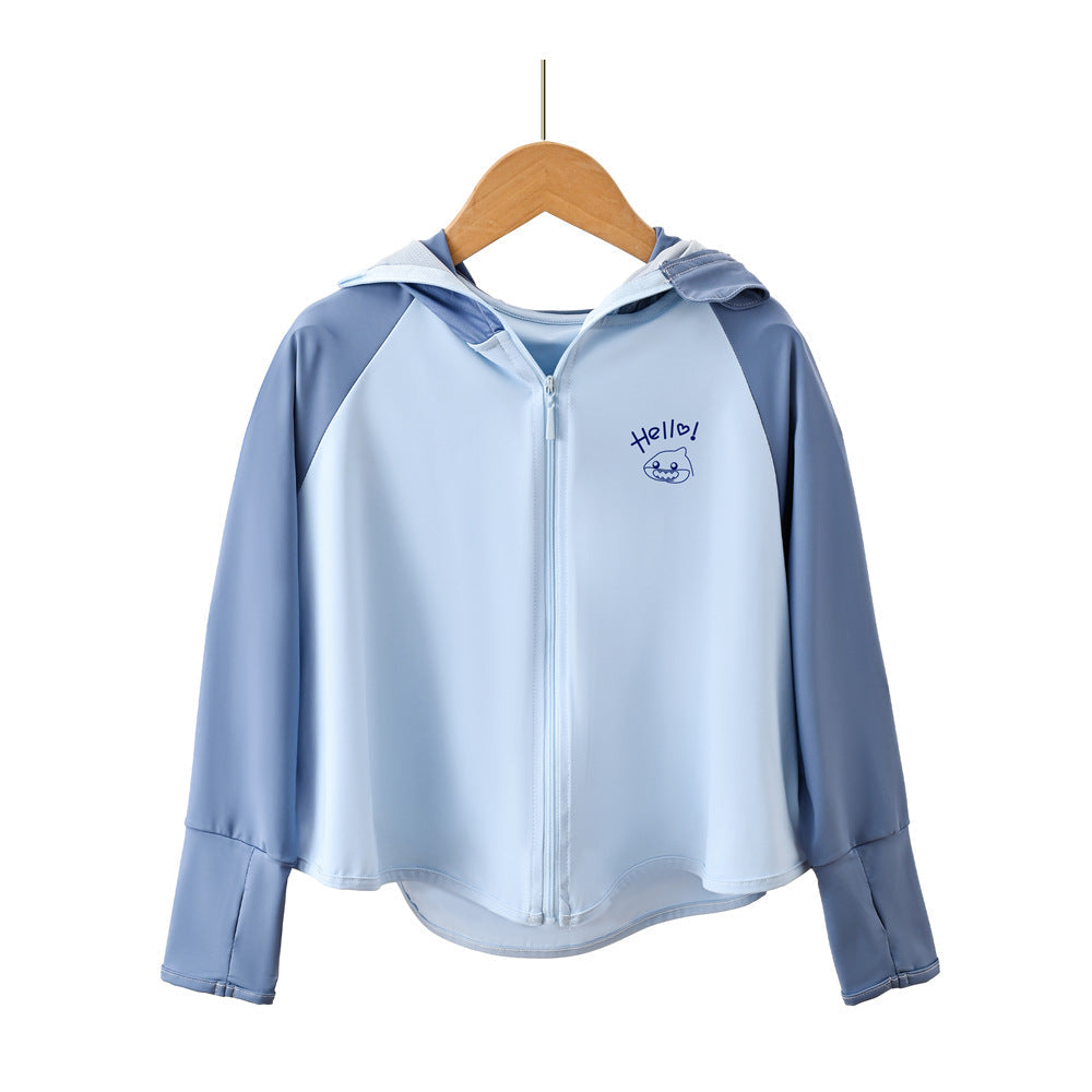 Boys breathable hoodie with UV protection Mune Fashion