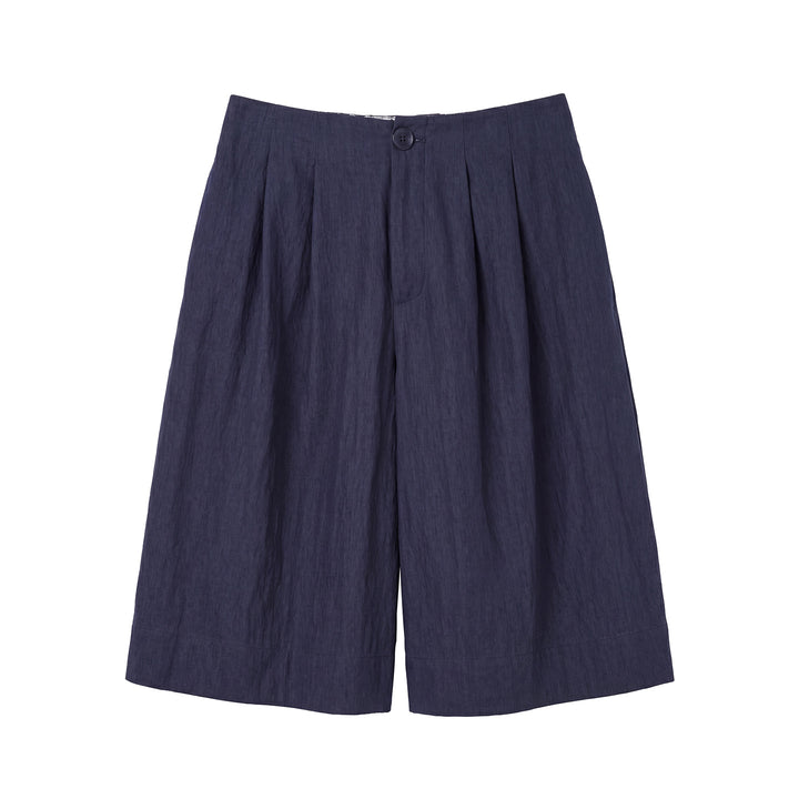 Damen Weite Leinen-Culotte Mune Fashion
