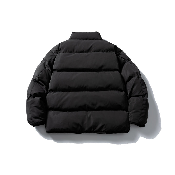 Men's Padded Boxy Jacket with Knot Toggle and Minimalist Outer Shell Mune Fashion