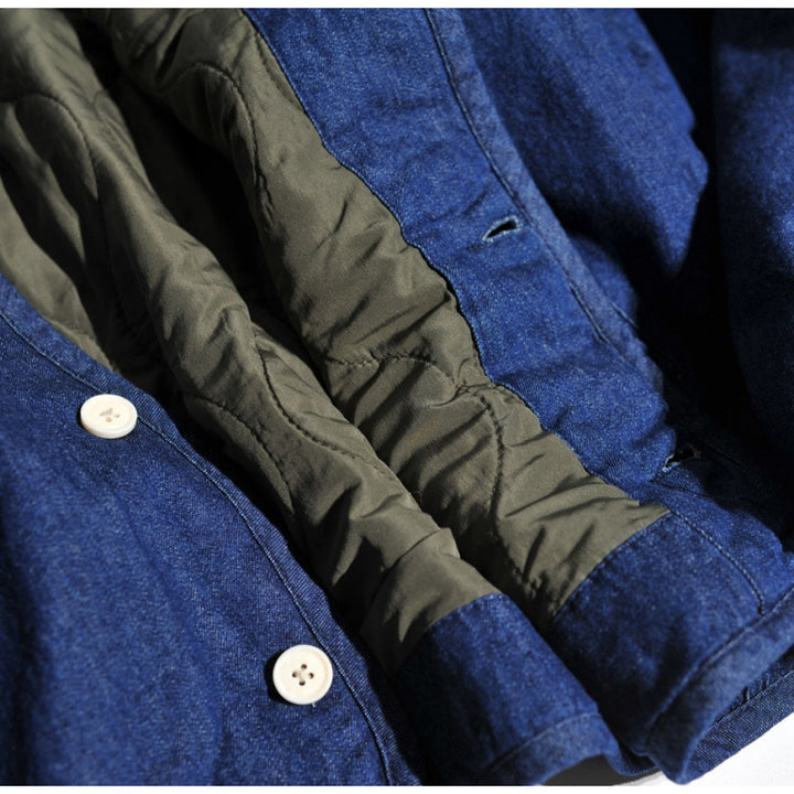 Men's Thermal Insulated Denim Jacket Mune Fashion