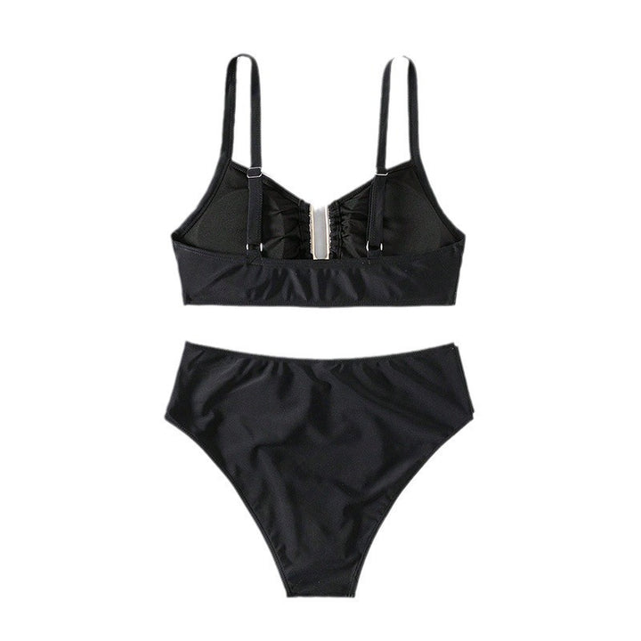 Women's bikini set with stylish cut and elegant belt Mune Fashion