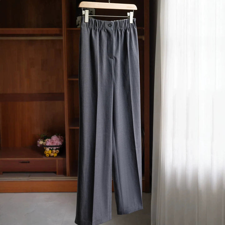 Women's Elegant and Loose Fabric Trousers Drune