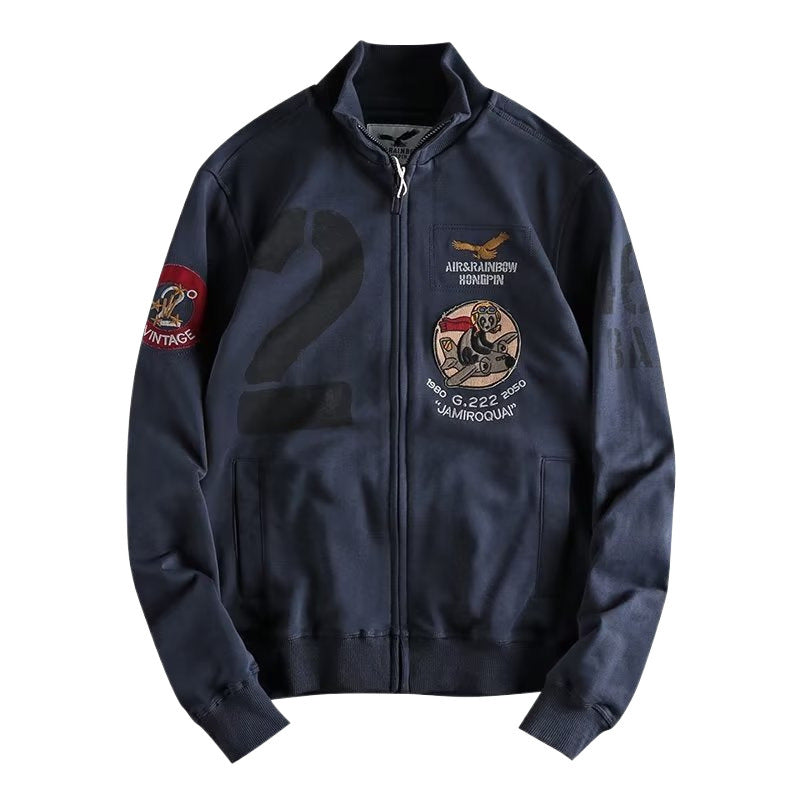 Men's Leisure Jacket with Vintage Design Mune Fashion