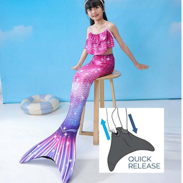Girl Mermaid Costume Mune Fashion