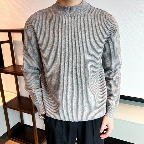 Men's Cozy Ribbed Knit Sweater Mune Fashion
