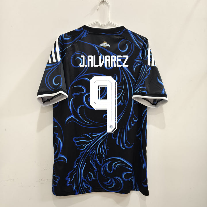 Unisex official player jersey with name print and baroque allover print Mune Fashion