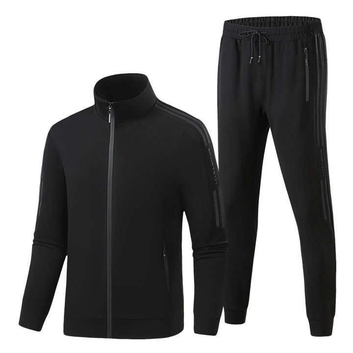Men's functional training suit set with zip jacket and elastic jogging pants Mune Fashion