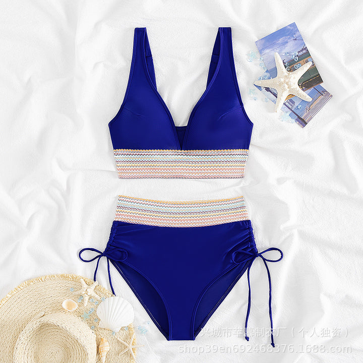 Women's High-Cut Sport Bikini Mune Fashion