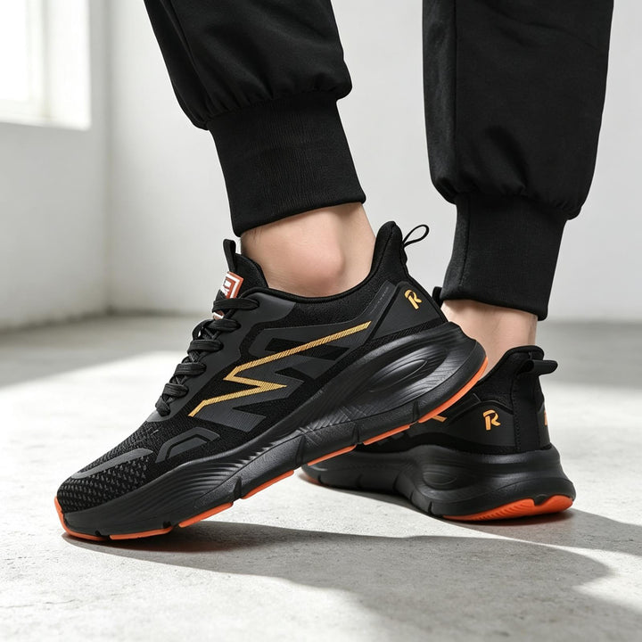 Men's Sporty Casual Sneakers with Breathable Cushioning Mune Fashion