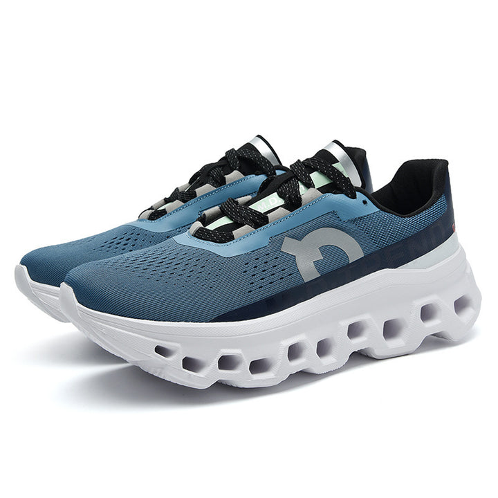 Unisex innovative Waben-Pod-Sneaker with ultra-cushioning hollow chamber midsole and breathable mesh upper Mune Fashion