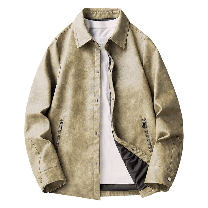 Men's Fashion Leather Jacket Mune Fashion 1787797546