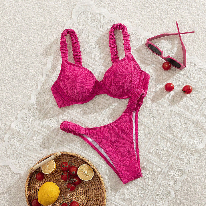 Women's bikini with refined ruffle design Mune Fashion