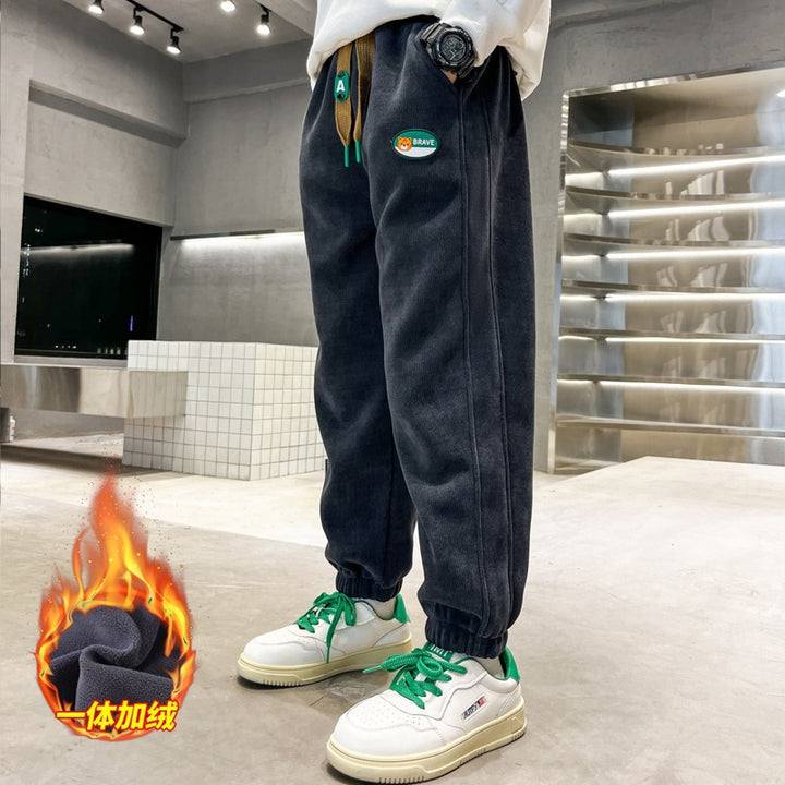 Unisex leisure jogging pants with elastic waistband Mune Fashion