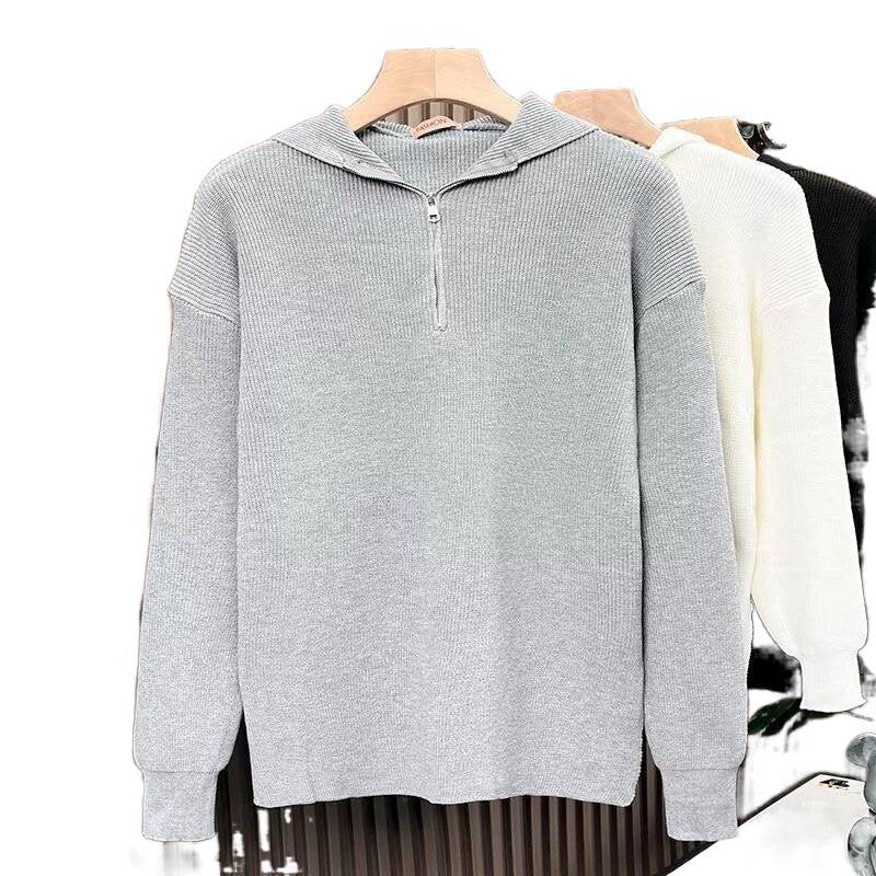 Women Comfortable Hoodie with Zipper Mune Fashion