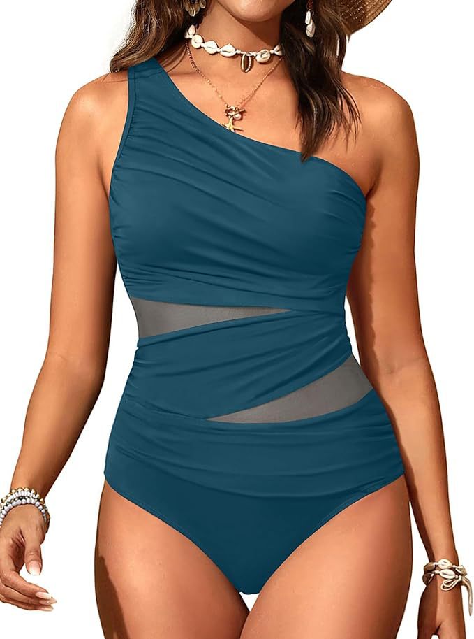 Women's stylish swimsuit with asymmetrical cut Mune Fashion