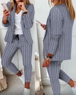 Women's Checked Slim-Fit Jogging Pants with Drawstring and Ankle-Length Cut Mune Fashion