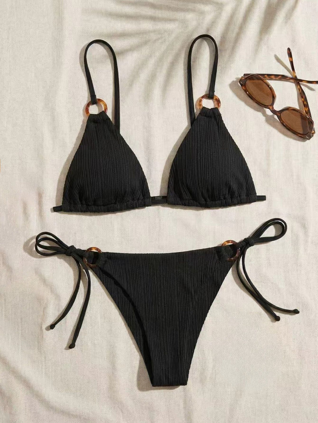 Ladies triangle bikini with adjustable strap Mune Fashion