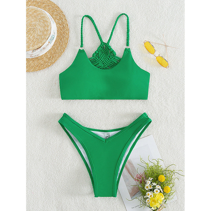 Women High-Waisted Bikini Set with Sophisticated Cut Mune Fashion
