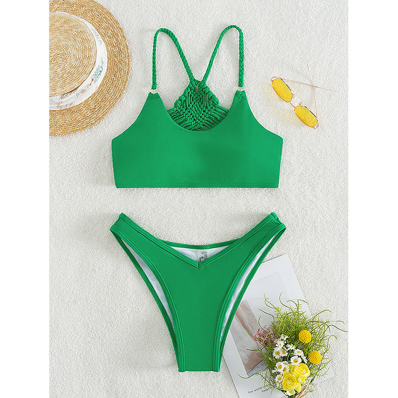 Women High-Waisted Bikini Set with Sophisticated Cut Mune Fashion