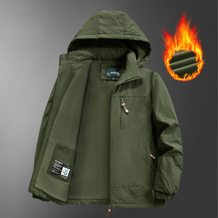 Men's Technical Water-Repellent Outdoor Jacket Mune Fashion