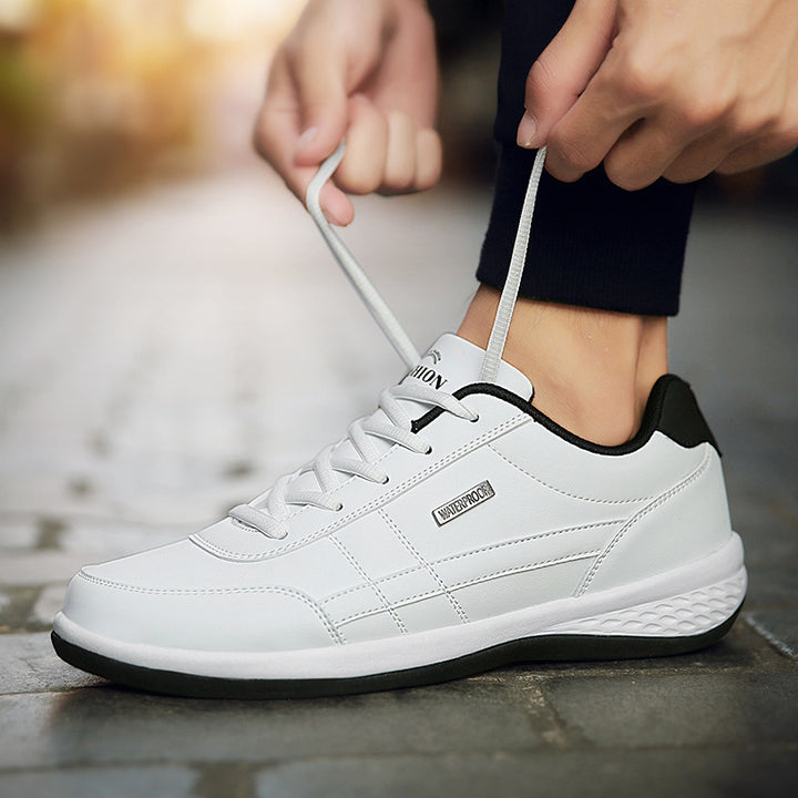 Men's waterproof sporty leisure sneaker with padded inner lining and shock-absorbing EVA sole Mune Fashion