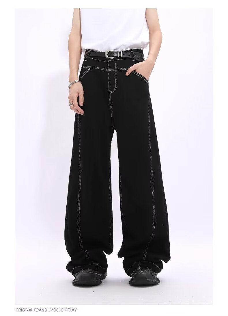 Women's Fashion Loose Jeans Mune Fashion