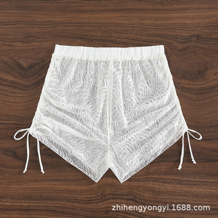 Women Transparent Beach Shorts Mune Fashion