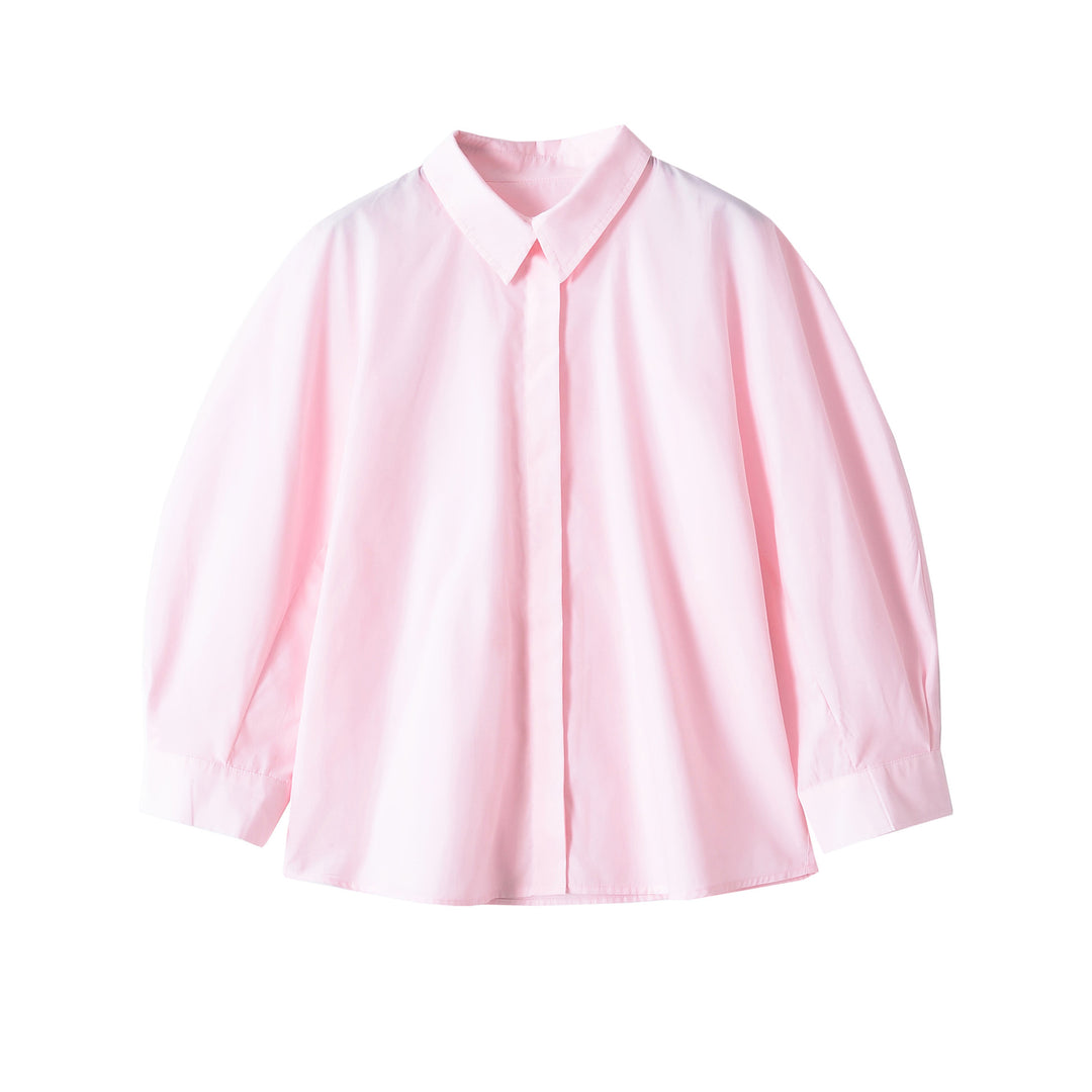 Women Oversized Short Jacket with Stand-Up Collar and Wide Raglan Sleeves Mune Fashion